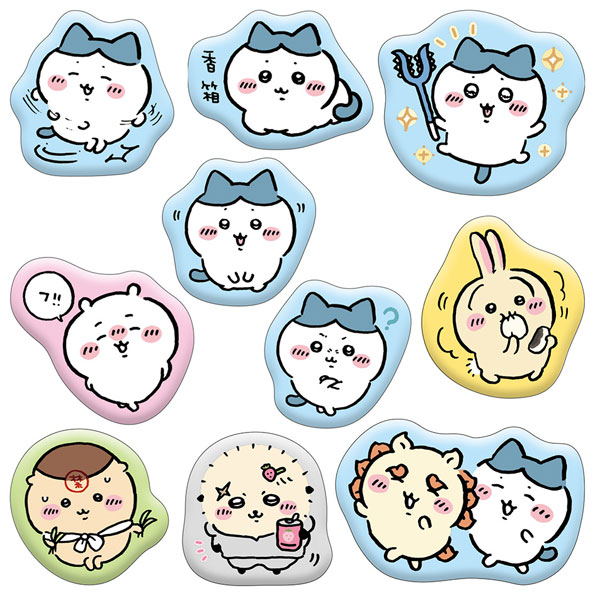 ちいかわ マシュマロ風シール2 ハチワレおおめセット（再販）[エンスカイ]《０４月予約》