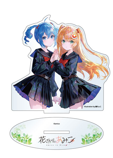あみこちゃん アクリルスタンド 花ざかりのあみこシリーズ 彼岸花 イラスト：藤ちょこ[あみあみ]《１０月予約》