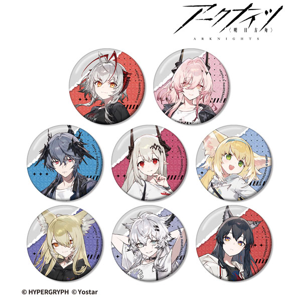アークナイツ ショッピングver. トレーディンググリッター缶バッジ vol