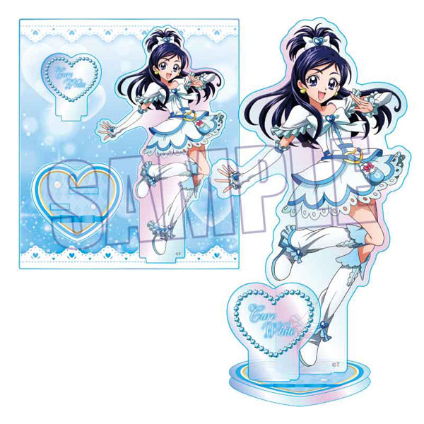 ふたりはプリキュア マックスハート アクリルスタンド キュアホワイト 雪城ほのか ふたりはプリキュアMax Heart オーロラアクリルスタンド キュア