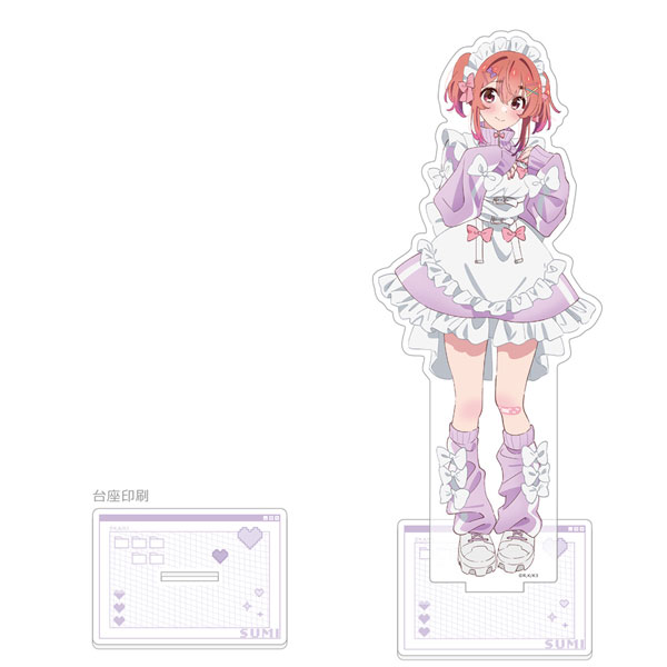 [彼女、お借りします]描き下ろし特大アクリルスタンド(桜沢墨/ジャージメイド)[カーテン魂]《発売済・在庫品》