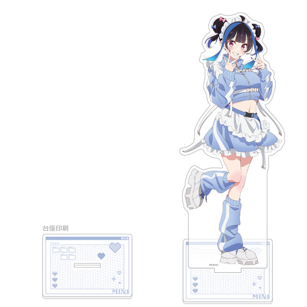 [彼女、お借りします]描き下ろし特大アクリルスタンド(八重森みに/ジャージメイド)[カーテン魂]《在庫切れ》