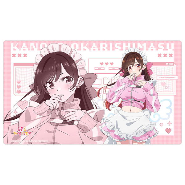 2種セット 彼女、お借りします 水原千鶴 一ノ瀬千鶴 ラバープレイマット 2種セット 彼女、お借りします 水原千鶴 一ノ瀬千鶴 ラバー