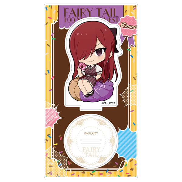 [FAIRY TAIL 100年クエスト]アクリルスタンド(エルザ/ドーナツ)[Parflette-パルフレット-]《１２月予約》