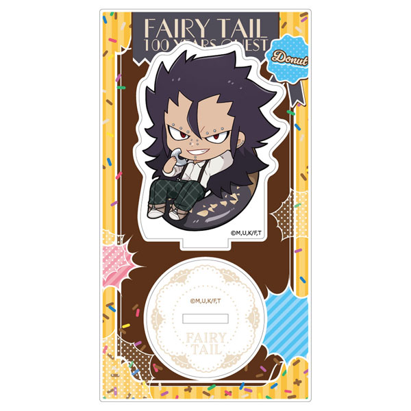[FAIRY TAIL 100年クエスト]アクリルスタンド(ガジル/ドーナツ)[Parflette-パルフレット-]《１２月予約》