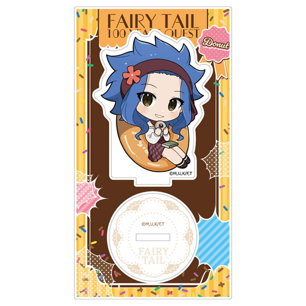 [FAIRY TAIL 100年クエスト]アクリルスタンド(レビィ/ドーナツ)[Parflette-パルフレット-]《１２月予約》