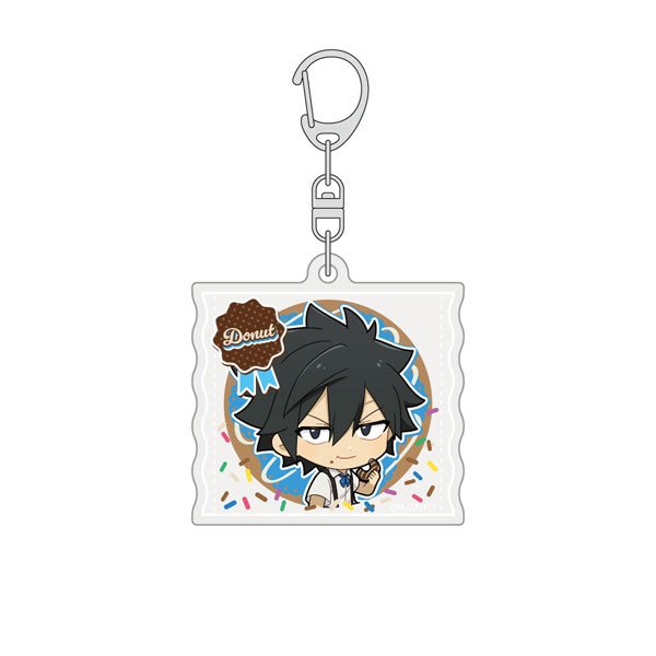 [FAIRY TAIL 100年クエスト]アクリルキーホルダー(グレイ/ドーナツ)[Parflette-パルフレット-]《１２月予約》