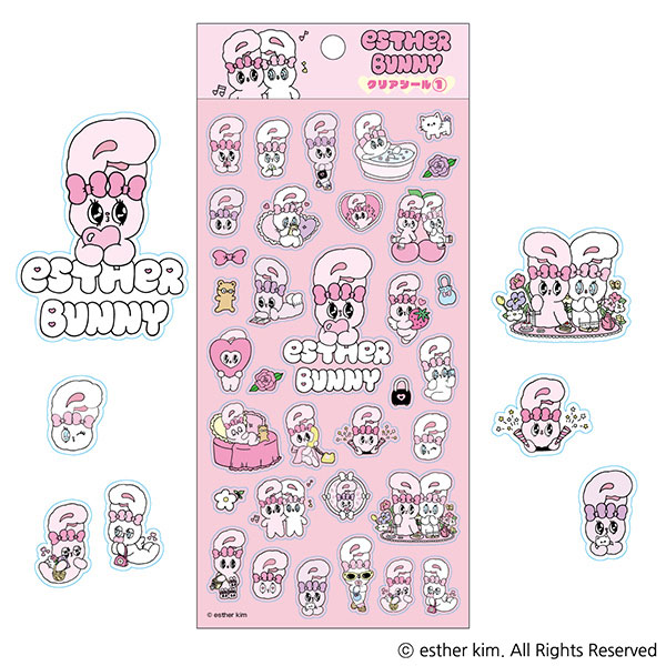 エスターバニー クリアシール(1)（再販）[エンスカイ]《０１月予約》