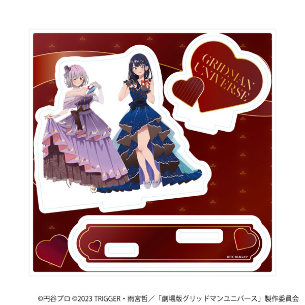 アクリルスタンドプレート「グリッドマンユニバース」22/宝多六花＆新