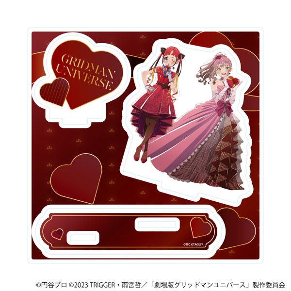 宝多六花 新条アカネ 南夢芽 飛鳥川ちせ BIGアクリルスタンド グリッドマン