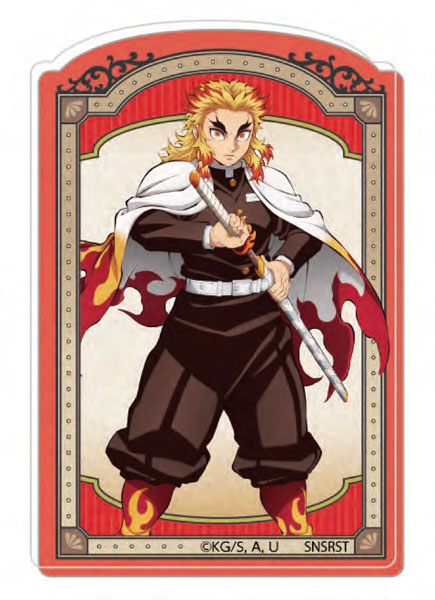 アクリルマグネット 鬼滅の刃 煉獄杏寿郎[サンスター文具]《在庫切れ》