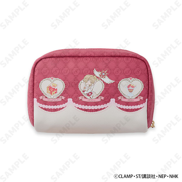 カードキャプターさくら［sweets］ マチありポーチ 1.さくら[ディ・テクノ]《発売済・在庫品》