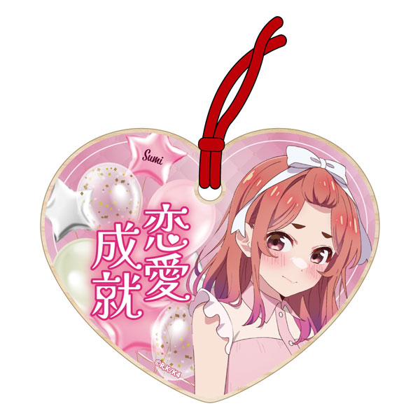 彼女、お借りします 描き下ろし絵馬風ストラップ ドレスver. 桜沢墨[キャラバン]《１１月予約》