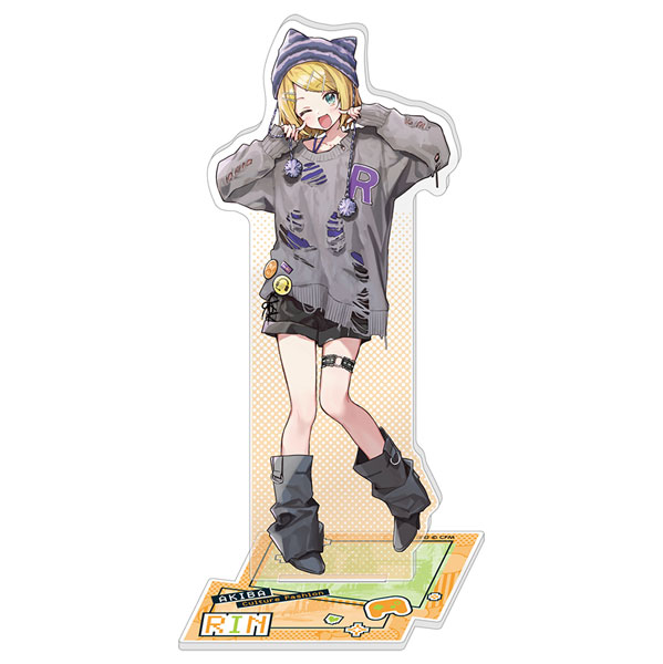 初音ミク アクリルスタンド akiba culture fashion 鏡音リン[キャラバン]《１１月予約》