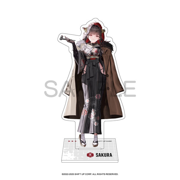 【限定品】NIKKE c106 コミケ 組立アクスタ　サクラ C106 コミケ 勝利の女神 NIKKE ニケ アクリルスタンド