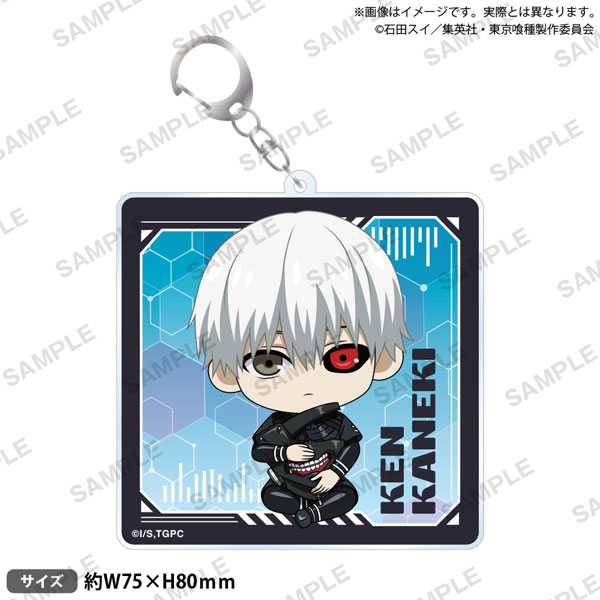 東京喰種 アクリルminiフィギュア コンプリートセット アクスタ 金木研 TVアニメ『東京喰種トーキョーグール』 アクリルキーホルダー