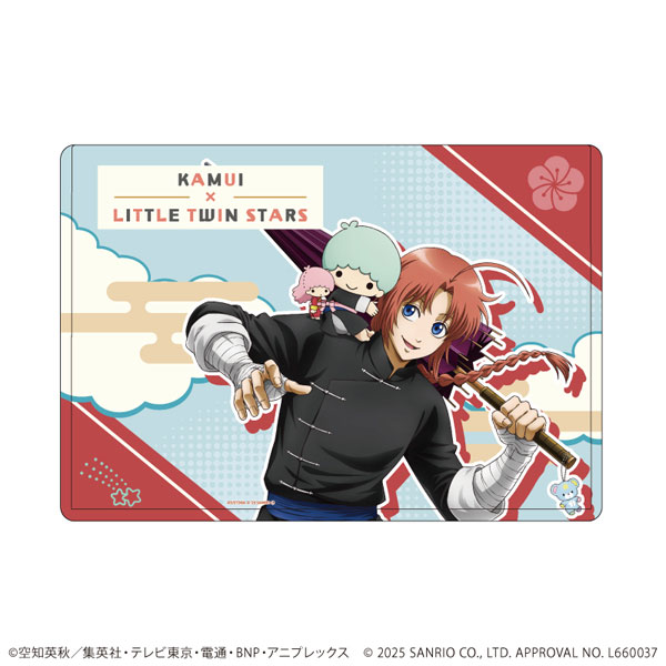 キャラクリアケース「銀魂×サンリオキャラクターズ」 08/神威×リトル