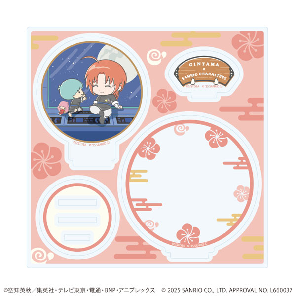 アクリルスタンドプレート「銀魂×サンリオキャラクターズ」 12/神威