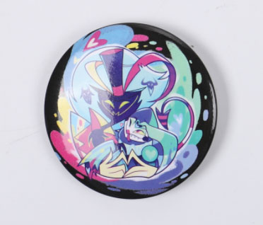 HELLUVA BOSS 缶バッジ(オジー ＆ フィッツァローリ)[WarrenJames