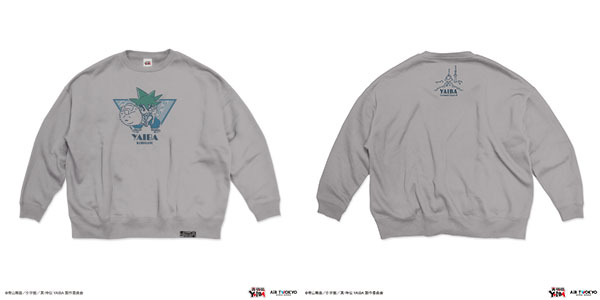 TVアニメ『真・侍伝YAIBA』 第1弾 シーンイラストスウェット 1(鉄刃) ミックスグレー XXL[AIR TWOKYO]《在庫切れ》