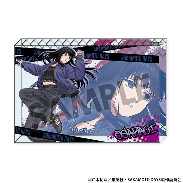 SAKAMOTO DAYS 描き下ろしアクリルブロック 大佛 パルクール ver