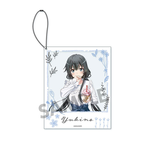 やはり俺の青春ラブコメはまちがっている。完 描き下ろしポラロイド風アクリルキーホルダー 雪ノ下雪乃 公園デートver[ホビーストック]《１０月予約》