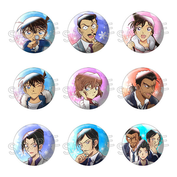 【過去品・レア・最安】名探偵コナン　水族館　毛利蘭　缶バッジ　セット 過去品・レア・最安】名探偵コナン 水族館 毛利蘭 缶バッジ セット