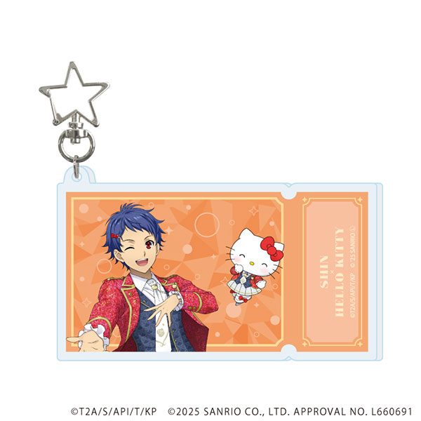 デカアクリルキーホルダー「KING OF PRISM-Your Endless Call-×サンリオキャラクターズ」01/A(コラボイラスト)[A3]《在庫切れ》