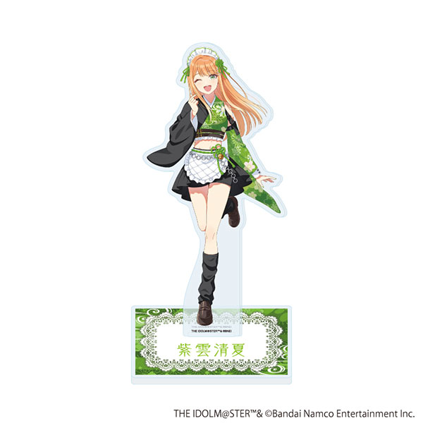 アクリルスタンド「学園アイドルマスター」67/紫雲清夏 和装メイドver