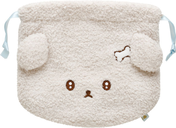 CA76101 いしよわちゃん 『後輩ちゃん登場』 ぬいぐるみ巾着 いしよわちゃん[サンエックス]《発売済・在庫品》