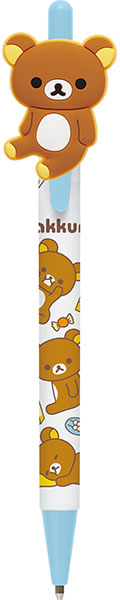 PR14801 リラックマ マスコット付ボールペン リラックマ[サンエックス]《発売済・在庫品》