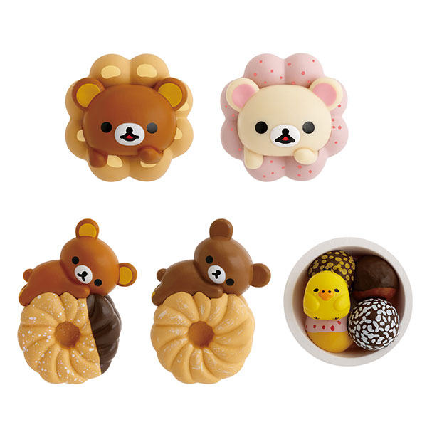 AB34501 リラックマ×ミスタードーナツ マグネットコレクション