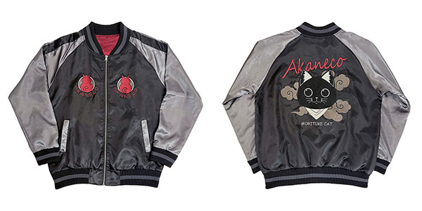 TVアニメ『ラーメン赤猫』 サブ 刺繍スカジャン/BLACK-M（再販）[コスパ]【送料無料】《０４月予約》