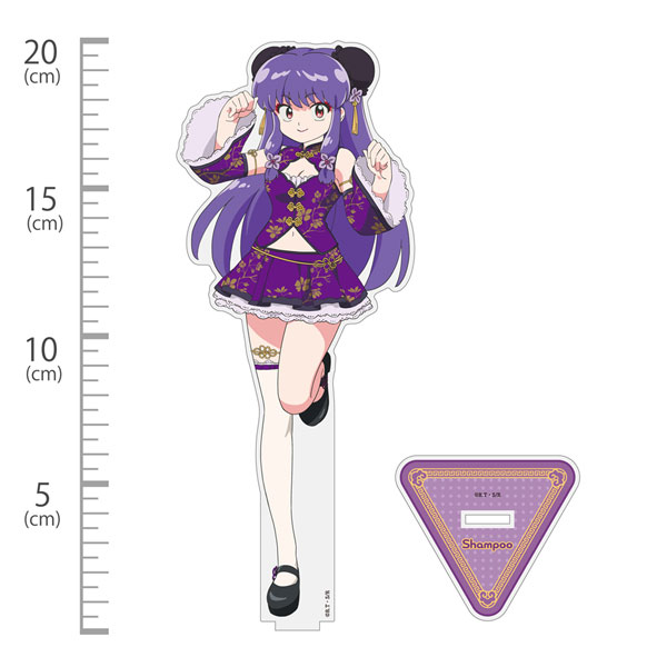 らんま1/2 描き下ろし シャンプー アクリルスタンド(大) チャイナ×アイドルVer.[コスパ]《１２月予約》