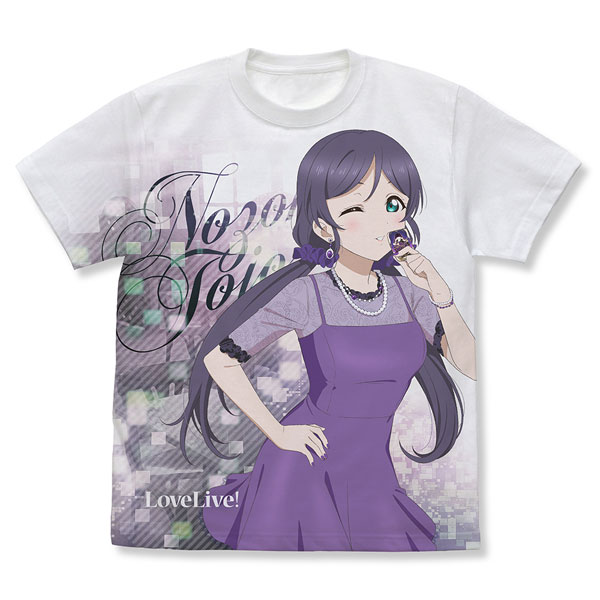 ラブライブ！ 描き下ろし 東條希 フルグラフィックTシャツ パーティー