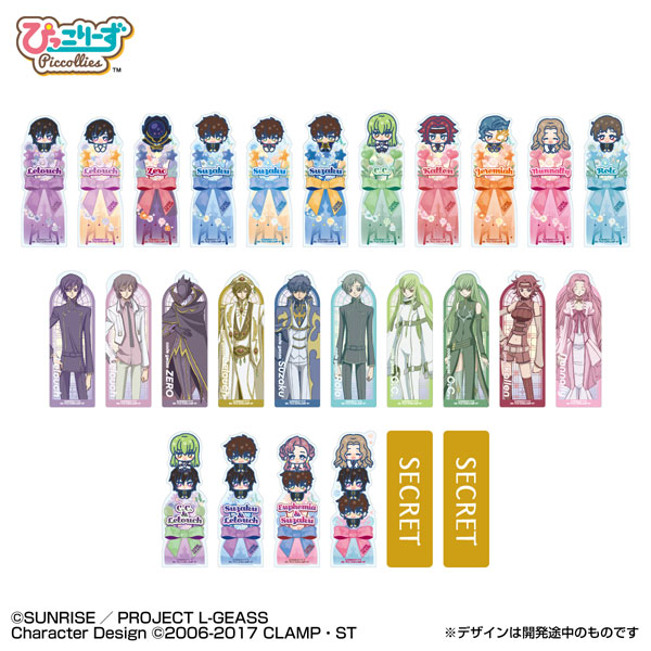 コードギアス　20冊セット ブックマークコレクション コードギアス 反逆のルルーシュ 20個