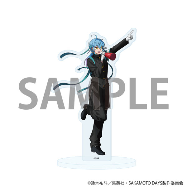 SAKAMOTO DAYS ゼブラック アクスタ 晶 アクリルスタンド「SAKAMOTO DAYS」50/赤尾晶 応援団ver.(描き下ろし