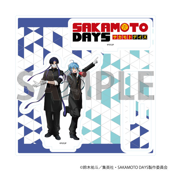 アクリルスタンドプレート「SAKAMOTO DAYS」06/赤尾晶＆勢羽真冬 応援