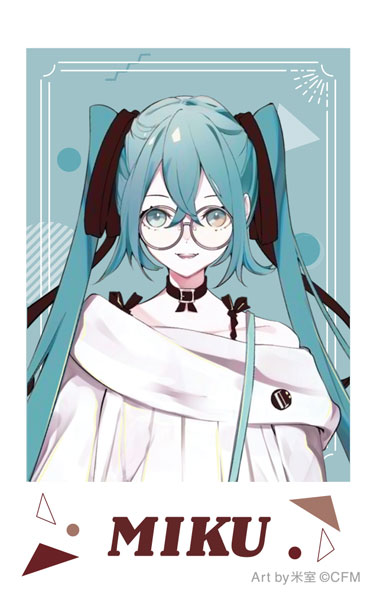 初音ミクシリーズ チェキプリント 初音ミク 私服 Art by 米室[ムービック]《発売済・在庫品》