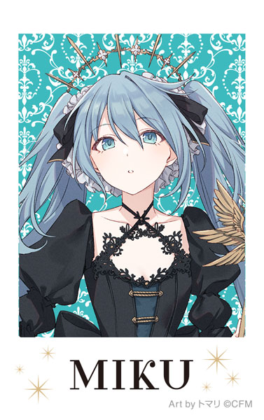 初音ミクシリーズ チェキプリント 初音ミク 魔法使い Art by トマリ