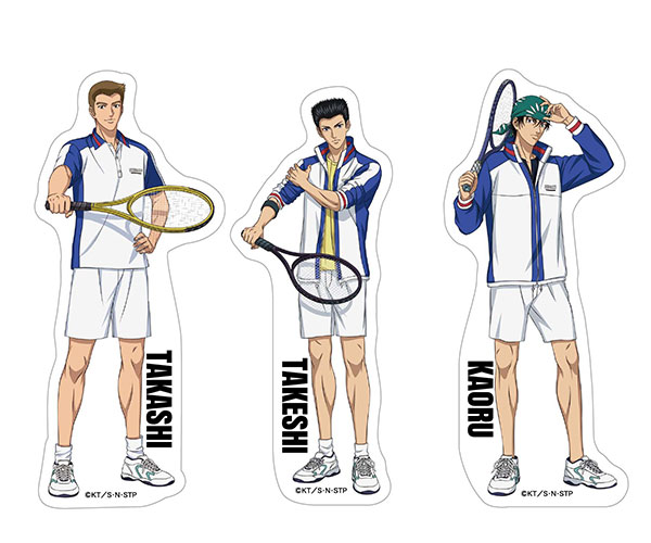 テニス王子 クリアトレカ桃城&海堂 ☆テニスの王子様 桃城武