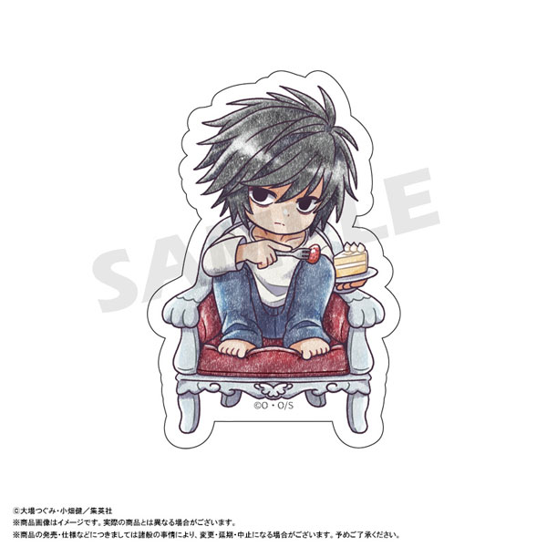 DEATH NOTE ぴこぱれ ダイカットステッカー C L（再販）[ANICRAFT
