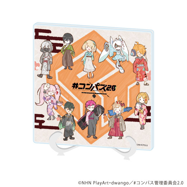 アクリルアートボード「TVアニメ『#コンパス2.0 戦闘摂理解析システム』」01/集合デザイン(グラフアートイラスト)[A3]《１１月予約》