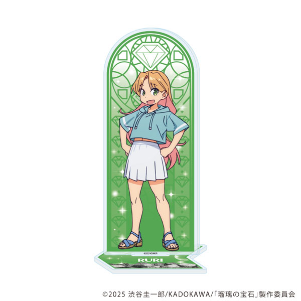 アニメ アクリルスタンド 本 まとめ売り エヴァンゲリオン 瑠璃の宝石 着せ恋 アクリルぷちスタンド「瑠璃の宝石」01/コンプリートセット(全5種