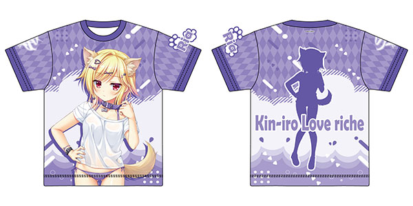 金色ラブリッチェ 描き下ろし フルグラフィックTシャツ 僧間理亜