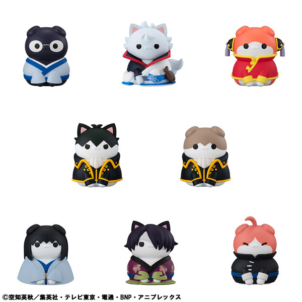 MEGA CAT PROJECT 銀魂 にゃん魂 ニャンニャンいっちゃうぜコノヤロー編 8個入りBOX[メガハウス]《０２月予約》