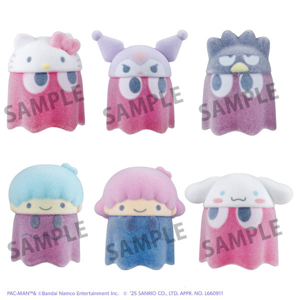 パックマン×サンリオキャラクターズ ちびコレクトフィギュア Vol.2 フロッキーver. 6個入りBOX[メガハウス]《０２月予約》