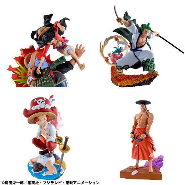 プチラマ ONE PIECE LOGBOX RE BIRTH ワノ国編 参 4個入りBOX（再販）[メガハウス]《０３月予約》