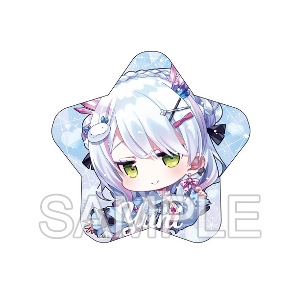深淵組 春雨ゆに 星型オーロラ缶バッジ 公式SDイラスト Ver.[つくり]《在庫切れ》