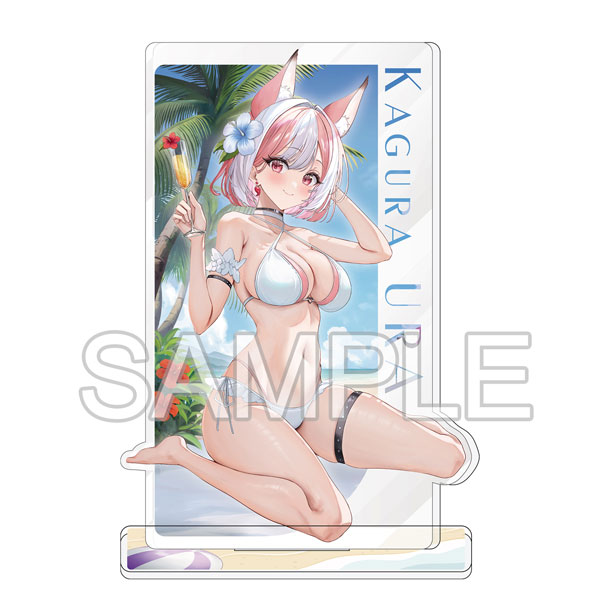 神楽ゆら オーロラアクリルスタンド 2025夏 Ver.[つくり]《在庫切れ》